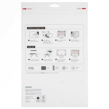 eSTUFF Privacy Filter 13.3" 287 mm x